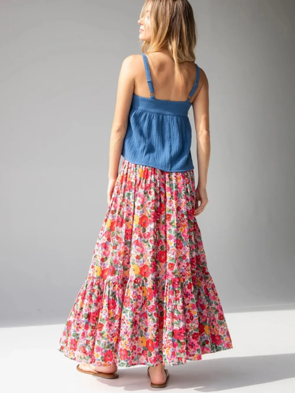 Natural Life Flora Convertible Cotton Skirt/Dress - Picture 4 of 8